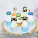 Cyodoos 40 PCS Video Game Cupcake Toppers for children's game decoration themed baby shower birthday party cake decoration supplies favorite for birthday fan parties - Buy Online on SooperMarket.com