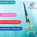Glamified Glam Hair Cutting Scissors -Sharp Razor Edge Blade Hair Shears Series - 5.5" with Fine Adjustment Stainless Steel Hair Scissors Professional for Men Women & Babies (Black+Gold) - Buy Online on SooperMarket.com