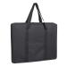 Jjring Art Portfolio Case, Wire Framed Nylon Portfolio Tote, Art Storage Bag in 23 Inches by 17 Inches, Great Art Carrying Bag for Artworks, Posters, Drawings, Prints(Black) 23 Inches by 17 Inches Art Case Black