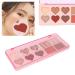 Buy Multi 4 in 1 Face Palette - Eyeshadow Blush Contouring & Highlighter | Red Brown Makeup Cosmetic Palette - International Shipping - Buy Online on SooperMarket.com
