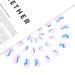 Sethexy Sea Blue Short Square False Nails - 24Pcs Acrylic Press-On Nails for Women & Girls - Buy Online on SooperMarket.com