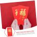 ABOOFAN 50 Pcs Large Holiday Red Envelope Pocketbook Red Gift Envelopes Rabbit Year Hong Bao New Year Red Packet Hongbao Red Packet Spring Festival Red Packet Paper China Chinese Zodiac - Buy Online on SooperMarket.com