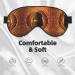 Microphone with Music Note Print Double-Sided Eye Mask Soft and Light Blocking for Enhancing Sleep Quality - Buy Online on SooperMarket.com