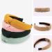 Ondder Knotted Headbands for Women 10 Pack - Fashionable Solid Color Wide Headbands for Thin Thick Hair - Top Knot Cute Assorted Headbands - Turban Hairbands - Buy Online on SooperMarket.com