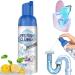 Get out Foaming Drain Cleaner Foam Drain Cleaner Yugou Drain Cleaner Foaming Sink Drain Cleaner for Bathroom Kitchen (1pcs)