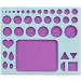 YURROAD 3 in 1 Paper Quilling Template Board | Quilling Knitting Cork Shape Mold DIY Tool - Buy Online on SooperMarket.com