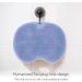 Hands-Free Foot & Back Scrubber for Shower - Multifunctional Body Brush with Suction Cup - Exfoliates, Massages, Non-Skid Mat (Blue) - Bathroom Scrubber - Buy Online on SooperMarket.com