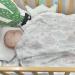 Miracle Baby Muslin Swaddle Blanket | 110x150cm | 115x150cm | Clouds Print | Cotton Summer Blanket | Boys Girls (Two Layers) - Buy Online on SooperMarket.com