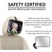 JOBi Baby Rear View Car Mirror - 100% Shatterproof | Essential for Newborn | Drive Safely and Monitor Your Child with Peace of Mind - Buy Online on SooperMarket.com