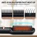 LASSROKA Negative Ion Hair Straightener Brush for Women - 9 Temp Settings, Fast Heating & Anti Frizz - Styling Comb for Smooth Hair - Buy Online on SooperMarket.com