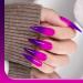 RARJSM Color Changing Gel Nail Polish 15ML - Dark to Bright Purple UV Thermal Gel for Nail Art Soak Off DIY Manicure - Buy Online on SooperMarket.com