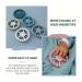 2-Pack Silicone Sensory Teething Rings for Babies | BPA & Phthalate-Free Chew Toys | Princess Color - Buy Online on SooperMarket.com