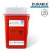 Sharps Container for Safe Needle Disposal - 1 Quart, 1 Pack | Home Biohazard Waste Container - Buy Online on SooperMarket.com