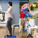 5BILLION XL Foam Balance Pad for Physical Therapy & Yoga - Non-Slip Exercise Pad for Fitness & Stability Workouts - Blue, Large Size (19.6 x 15.7 x 2.4) - Buy Online on SooperMarket.com