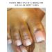 Kalolary White Gel Toenail Strips - Long Lasting Pink Gradient Pedicure Stickers | Salon Quality Nail Wraps with Nail File & Wood Stick | Perfect for UV/LED Lamp - Buy Online on SooperMarket.com