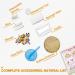 Glass Mosaic Coaster Kit - 6.1 Bamboo Coaster for Adults - Mixed Color Craft Materials for Home Decoration and Gifts - Buy Online on SooperMarket.com