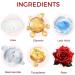 OUKEYA Foot Mask 3 Pairs: Nourish Foot Mask Dermatologically Tested Repairs Heels & Soften Dry Dead Skin for Cracked Feet(No Peeling) Rose - Buy Online on SooperMarket.com