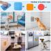 Hysagtek 3 Pcs Licky Mats for Dogs and Cats Dog Lick Mats Slow Feeding Mat with Suction Cup Puppy Lick Mat Pad for Pet Bathing Grooming Training with 1 Spatula + 1 Brush - Buy Online on SooperMarket.com