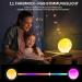 Buy Togaga Light Alarm Clock - Sunrise Sunset Simulation Dual Alarms 11 Colors & 7 Natural Sounds - Perfect Bedside Lamp for Adults - Buy Online on SooperMarket.com
