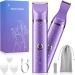 YBLNTEK Rechargeable Bikini Trimmer for Women - 2 in 1 Electric Razor for Pubic Hair Removal - Wet/Dry Use, Cordless and Washable - Purple - Buy Online on SooperMarket.com