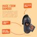 Tuff Pets Dog Poop Bag Holder - Poo Bag Holder Made From Bamboo - 1 Roll of Tuff Pets Poo Bags (10 Bags) Included - Dog poop bag Dispenser - Works With Any Poo Bag Rolls - Buy Online on SooperMarket.com