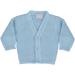 Baby Cardigan Premature Baby Cardigan Winter Knitted Cardigan for Baby Boys & Girls Ribbed Knit Baby Knitwear Made in Portugal Blue Newborn 0 Months Blue