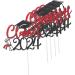 Warmhm 10 Sets Cake Insert Decor Party Supplies Graduation Cake Toppers Graduation Cupcake Topper Cake Picks Grad Cupcake Toppers European and American Plug-in Red Paper Redx2pcs 16.00X13.00X0.10CMx2pcs - Buy Online on SooperMarket.com