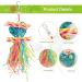 YUEPET Bird Shredder Toys 4 Pack - Small Parrot Chewing & Foraging Toys for Parakeets, Lovebirds, Cockatiels - Hanging Parrot Cage Toy - Buy Online on SooperMarket.com