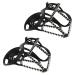 Mountaineering Crampons - Ice Cleats Traction Snow Grips for Shoes Women Men Kids Anti Slip Stainless Spikes Safe for Hiking Fishing Walking Climbing Mountaining for Outdoor, Urban Pavement