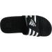 Adidas Adissage Slides Sandal - Unisex | Black/White | Size 11W/10M - Buy Online on SooperMarket.com