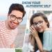 CGID CN79 Classic Nerd Glasses Vintage 40s/50s Panto Style Clear Lens Z 2 Pack Matte Black & Blue for Men & Women - Buy Online on SooperMarket.com