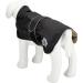 TRIXIE Water-Repellent Dog Coat - Mantel Orl ans Black Size S (35cm) - Ideal for Small Dogs - Durable & Stylish - Buy Online on SooperMarket.com