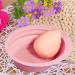 Teksome Makeup Brush Cleaner Mat - Silicone Foldable Brushes Scrubber Bowl Compact Washing Supplies For Cleansing Makeup Sponges Brushes & Applicators Pink - Buy Online on SooperMarket.com