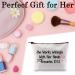 BLUPARK Hairdresser Cosmetic Bag Hair Stylist Gift She Works Willingly With Her Hands Proverbs 31:13 Inspirational Gift She Works Willingly-Hairdresser - Buy Online on SooperMarket.com