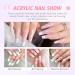Saviland Acrylic Nail Kit - 30g Clear Pink & White Powder 120ml Liquid Set for Beginners | DIY Nail Art Extension - Buy Online on SooperMarket.com