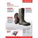 Dunlop D76093308 Purfort+ Lightweight Boots - Men Size 8/Women Size 10 - Dark Green | Premium Insole for Foot Fatigue Relief and Ease of Movement - Buy Online on SooperMarket.com