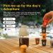 Saturnbird Instant Coffee Packets - Specialty Grade Light, Medium & Dark Roast - 6 Flavors - 100% Arabica Coffee - 24 Single Serve Packets for Camping, Traveling, Home & Office - Buy Online on SooperMarket.com
