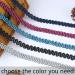 Black Braid Trim 0.6 Inch - 19 Yards Gimp Lace Trim for Sewing and Crafts - Buy Online on SooperMarket.com