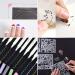 OLAI Scrapbook Photo Album 80 Pages DIY Craft Paper Book Set + Metal Pen - Black | Anniversary Wedding Graduation Travel Album - Buy Online on SooperMarket.com