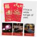 Warmhm 30pcs Red Packet Money Bag Cute Envelopes Red Money Pocket Red Envelopes New Year Envelope Chinese Red Envelope Festival Red Envelope New Year Gift Paper Dragon Pattern China Red 2 179CM - Buy Online on SooperMarket.com