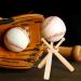 Wooden Baseball Stand Display Holder with Mini Bats and Circles - Ideal for Players and Fans - Buy Online on SooperMarket.com