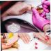 ABOOFAN Diamond Decor Candy Jar Nail Liquid Holder Acrylic Nail Supplies Dappen Dish for Acrylic Nails Nail Accessories Acrylic Nail Tools Nail Powder Heart-shaped Glass - Buy Online on SooperMarket.com