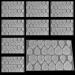 Nail glue pads 10 sheet double -sided nail glue sticker nail glue jelly tape transparent adhesive tabs false nails adhesive tape sticker manicure nail tips transparent nail studio accessories