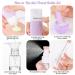 JBYAMUS 16 Pcs Silicone Travel Bottles Set - TSA Approved, Leak-Proof Toiletries Containers for Women, Portable & BPA Free - Pink - Buy Online on SooperMarket.com