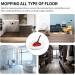 4 Pack Spin Mop Replacement Heads | Compatible with O Cedar EasyWring Mop | 100% Microfiber | Machine Washable | Easy to Replace | Deep Cleaning | 1 Tank System - Buy Online on SooperMarket.com