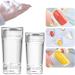 Buy 2-Piece Nail Art Stamper Set | Silicone Transparent Soft Stamp for French Nails | DIY Manicure & Nail Stamping Tools - Buy Online on SooperMarket.com