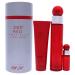 Perry Ellis 360 Red Men 3.4oz EDT Spray 7.5ml EDT Mini Spray 3oz Shower Gel 3 Pc Gift Set