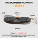 Standing Desk Mat Balance Board with Rollerball  Wooden Wobble Anti Fatigue Mat Ergonomic Design  Office Comfort Floor Mat to Relieve Foot  Knee  and Back Pain  Non-Slip Bottom A: Medium Black ( 21 Inch ) - Buy Online on SooperMarket.com