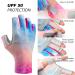 BASSDASH ALTIMATE UPF 50+ Women's Fishing Gloves - Rosy Clouds (Small) | UV Sun Protection for Kayaking, Paddling, Hiking, Cycling, Driving | Fingerless Gloves for Shooting & Training - Buy Online on SooperMarket.com