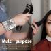 8 Pieces Hair Parting Ring, Styling Clips, Rat Tail Braiding Combs, Magnetic Pin Holder Wristband - Black - Buy Online on SooperMarket.com